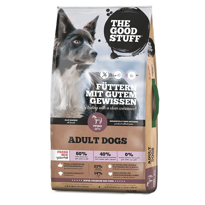 The Good Stuff Pferd Adult 12,5 kg  Hunde Trockenfutter