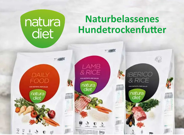 Natura Diet Nassfutter für Hunde - gesunde und natürliche Ernährung