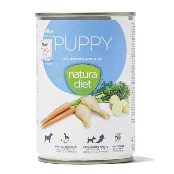 natura diet Puppy Hundenassfutter 400g (VE12) 