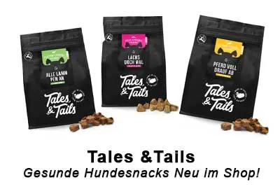 Tales &Tailes Hundesnacks mit frischen gesunden Zutaten 