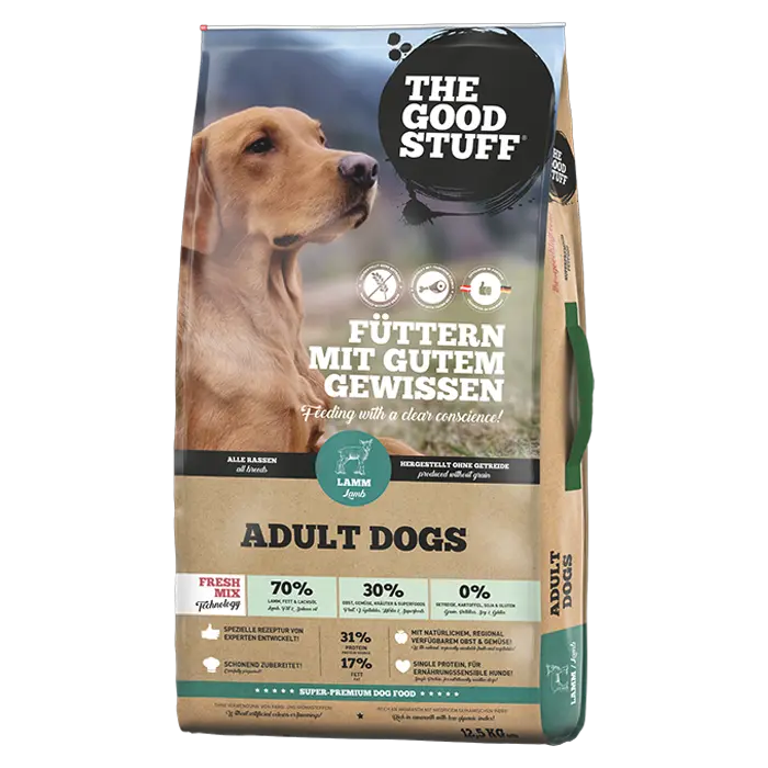THE GOOD STUFF Adult Lamm 12,5 kg Sack