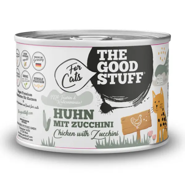THE GOODSTUFF Huhn mit Zucchini Dose 200 g Katzen-Nassfutter